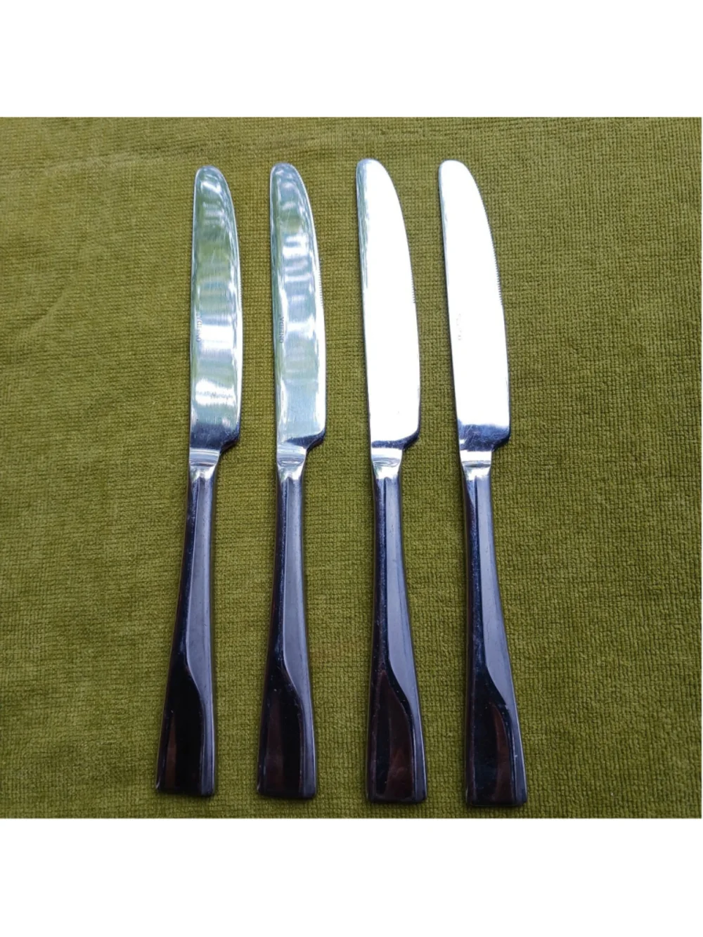 Oneida Splice Set of 4 Table Knives Stainless Steel Dinner Knife Replacement